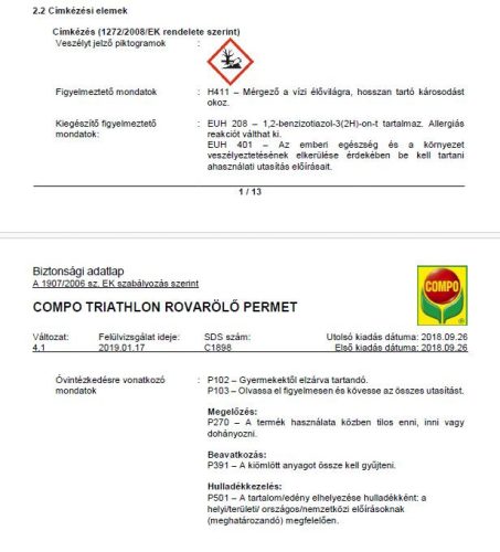 Compo Triathlon 750ml