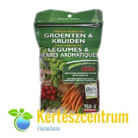DCM BIO zöldség és fűszernövény táp  750g