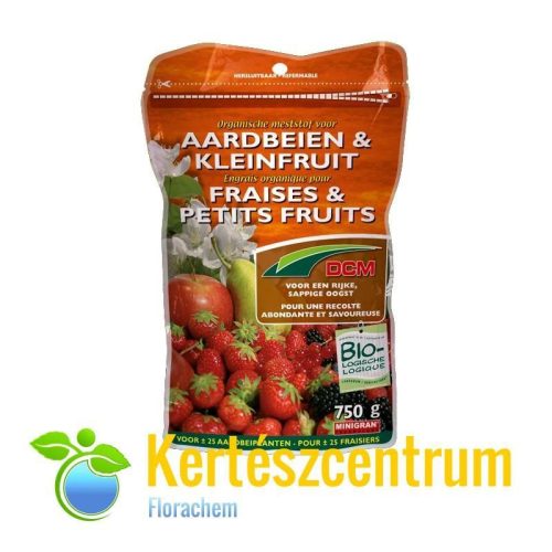 DCM BIO eper és gyümölcstáp  750g