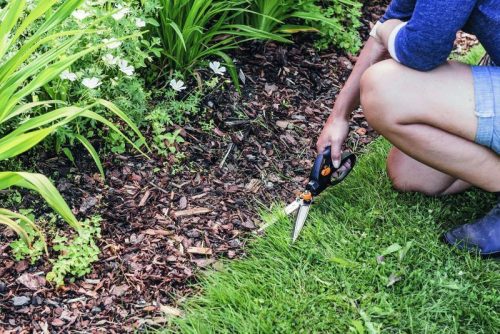 Fiskars fűnyíró olló SmartFit GS40 fekete