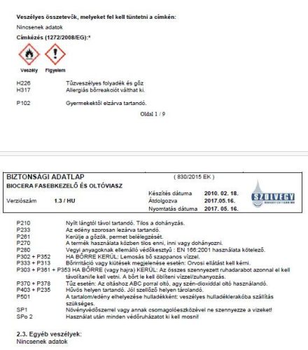 Biocera fasebkezelo oltóviasz 100g
