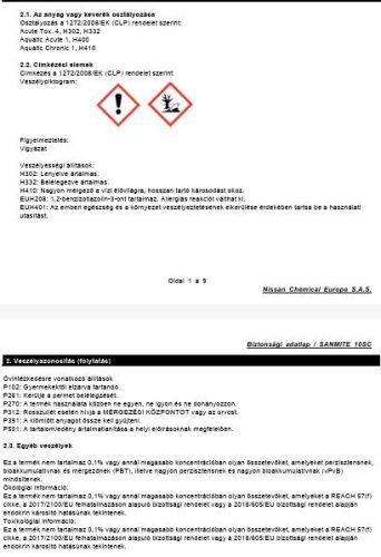 Sanmite 10SC 1 liter