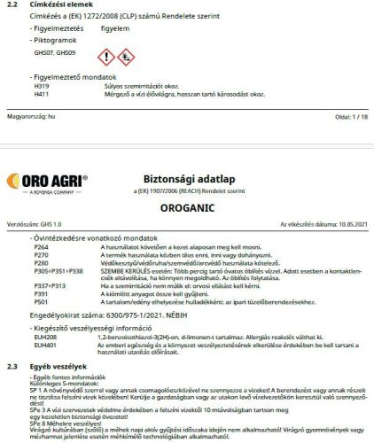 PREV Gold narancsolaj 1 l