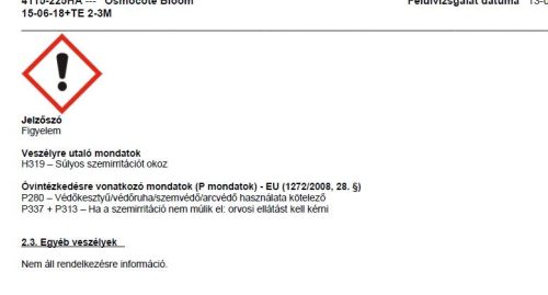 OSMOCOTE Bloom 2-3M 12-7-18+m.e. 25kg