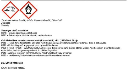 UNIVERSOL Orange 16-5-25+2MgO+m.e. 25kg