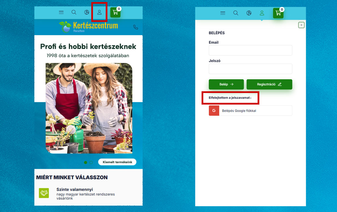 Regisztráció megújítása